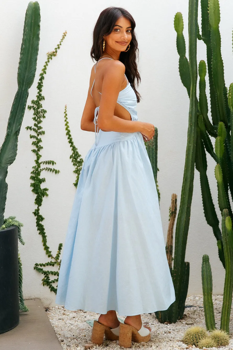 Marais Maxi Dress Blue sold by Fortunate One product image thumbnail 5