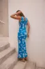 Laguna Maxi Dress Blue sold by Fortunate One