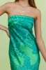 Fresh Bloom Maxi Dress Green sold by Fortunate One