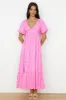 Daydreamer Maxi Dress in Pink sold by Fortunate One