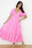 Daydreamer Maxi Dress in Pink sold by Fortunate One