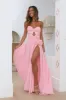 Runaway The Label Rosette Gown Pink sold by Fortunate One