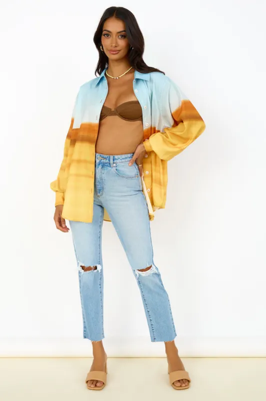 ABRAND A '94 High Slim Harper Jean Organic Rip sold by Fortunate One