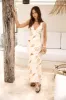 Magical Evenings Maxi Dress Beige sold by Fortunate One