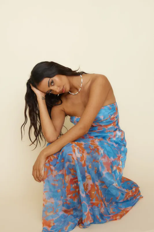 Summer Hope Maxi Dress Blue sold by Fortunate One