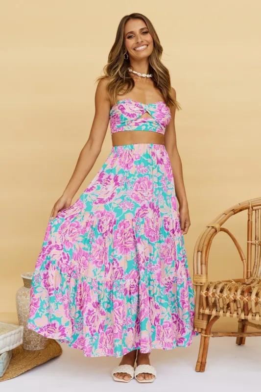 Ashland Crop Top Purple sold by Fortunate One