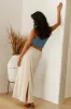 SEVEN WONDERS Picilo Long Midi Skirt Stone sold by Fortunate One
