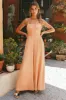 Mavena Jumpsuit Tan sold by Fortunate One