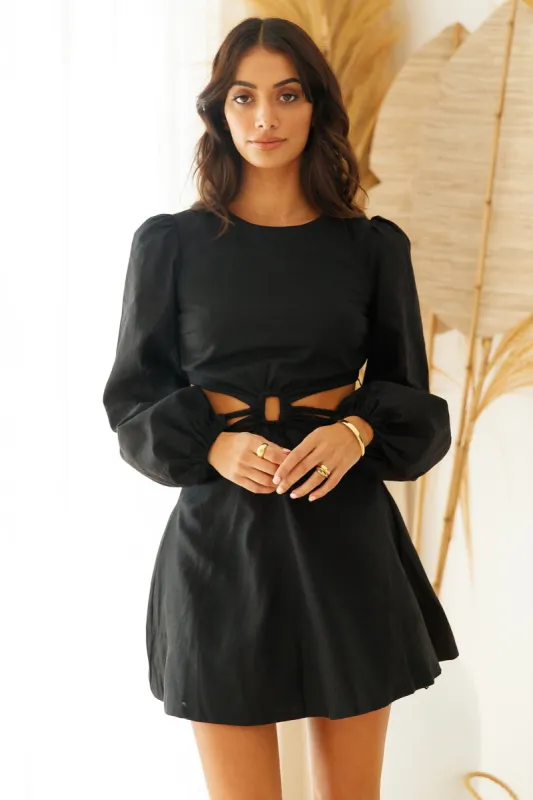 Marquee Dress Black sold by Fortunate One