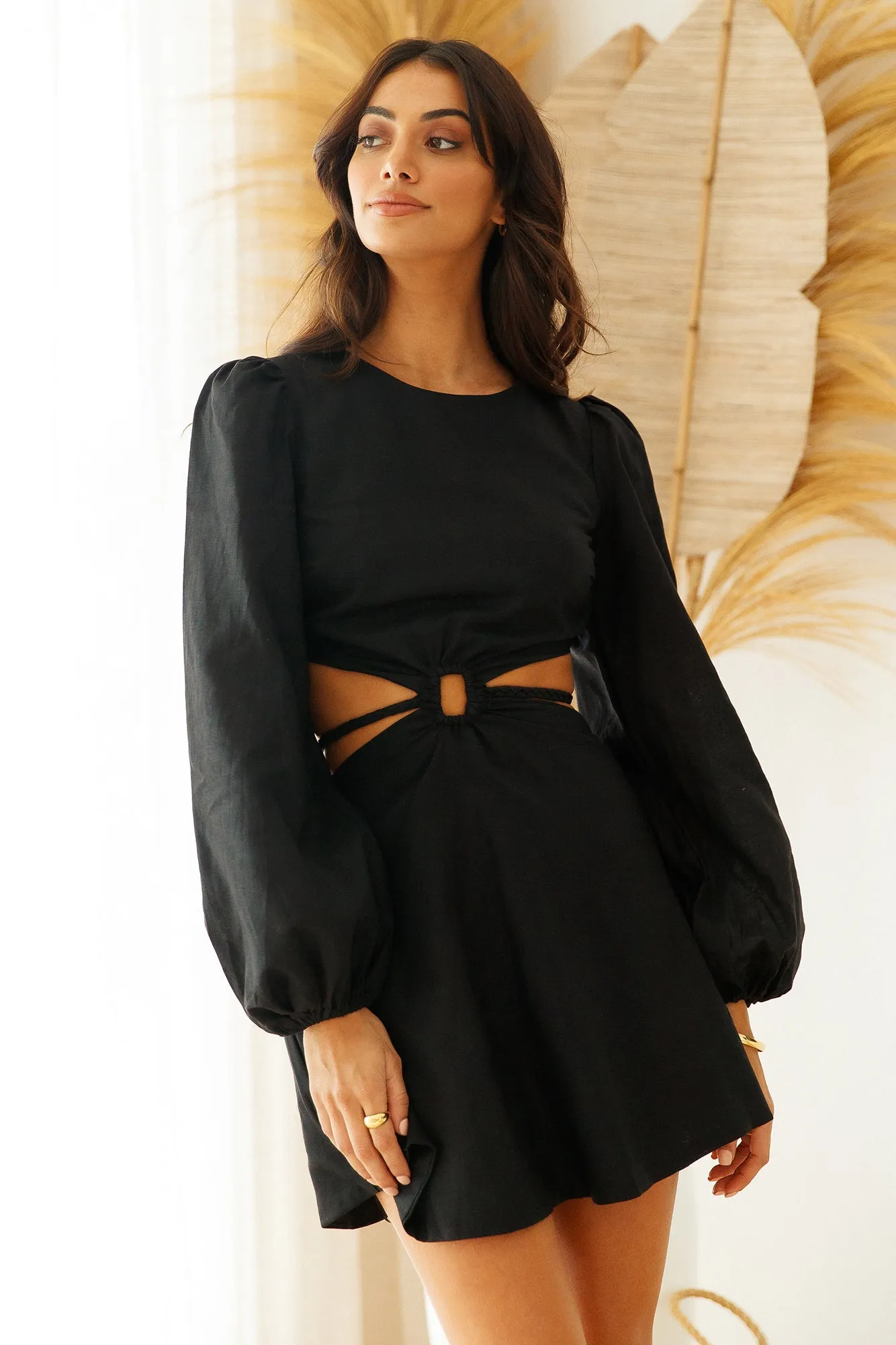 Marquee Dress Black sold by Fortunate One product image thumbnail 5