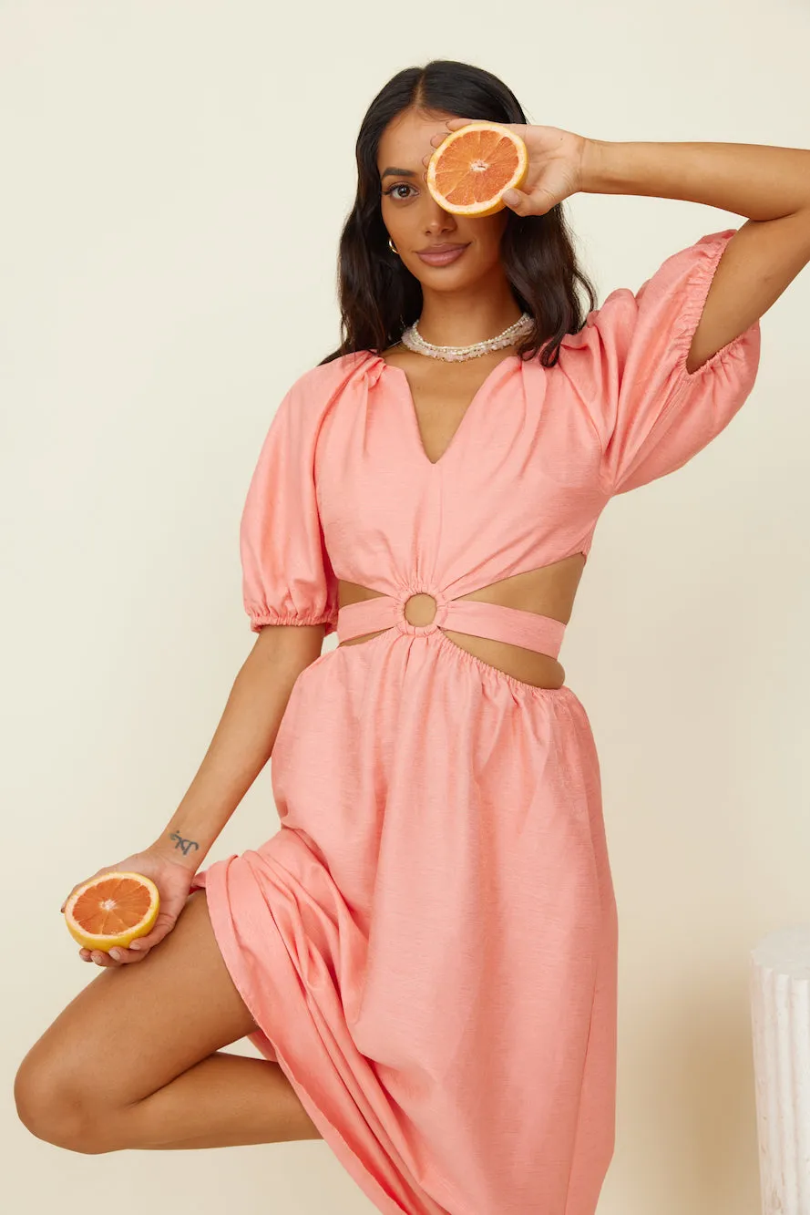 Need Me Maxi Dress Pink sold by Fortunate One product image thumbnail 4