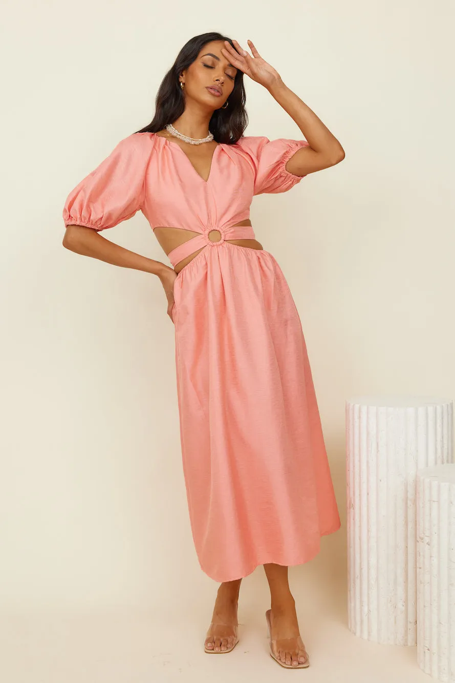 Need Me Maxi Dress Pink sold by Fortunate One product image thumbnail 5