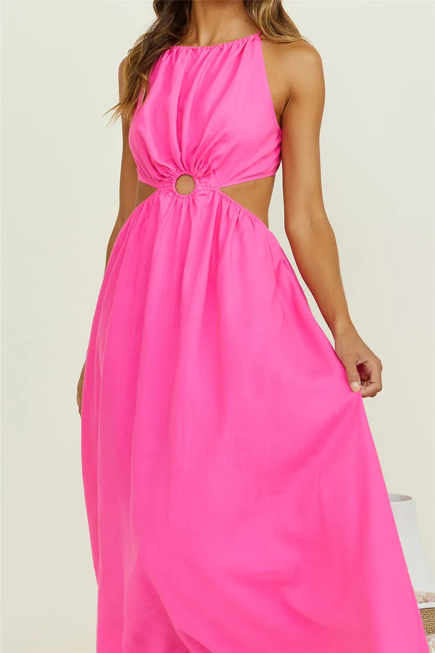 Aulma Maxi Dress Pink sold by Fortunate One product image thumbnail 4
