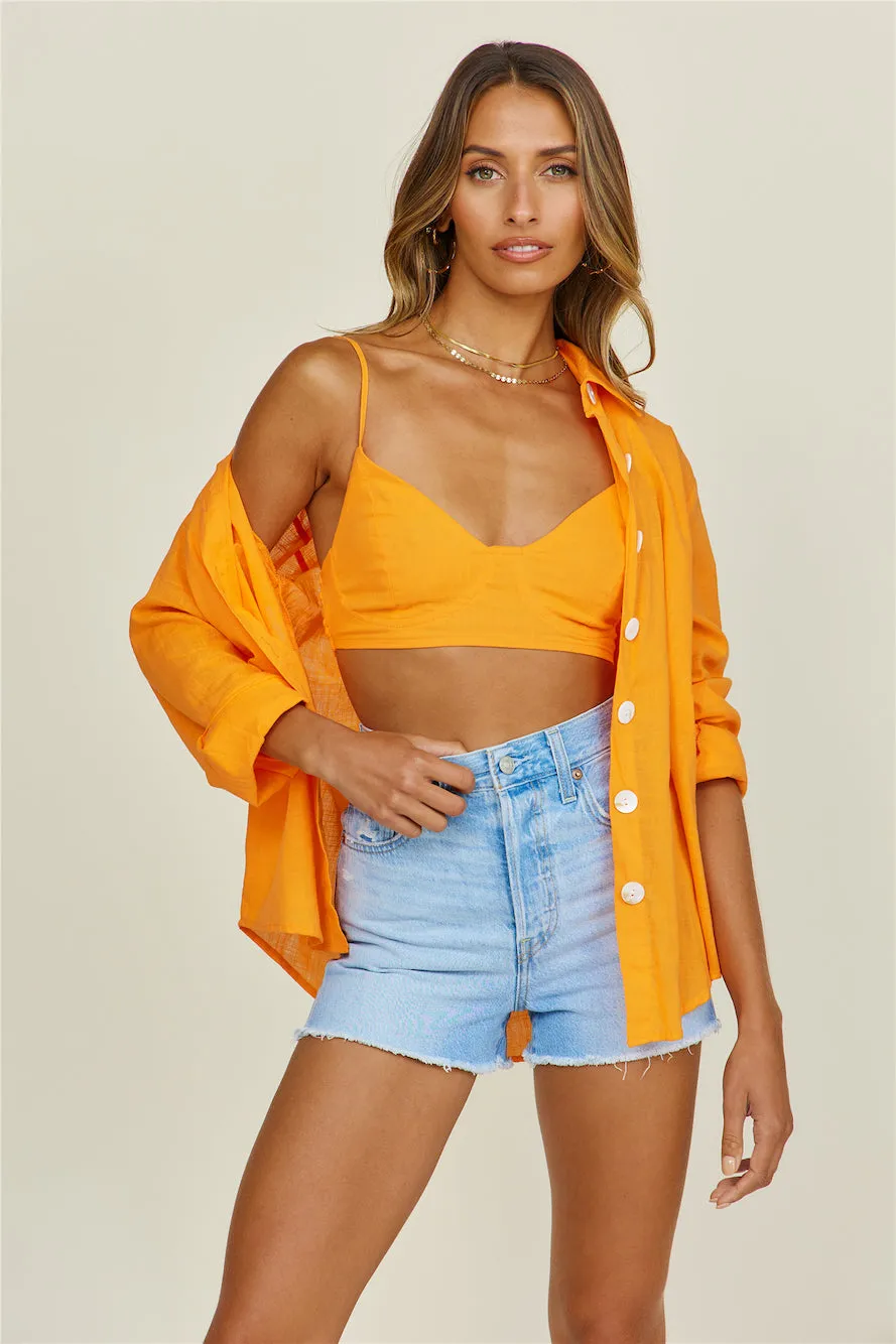 About Last Night Shirt Set Orange sold by Fortunate One product image thumbnail 3