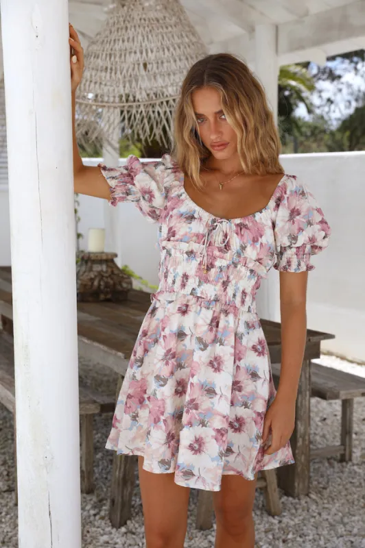 Changing Of Seasons Dress Purple sold by Fortunate One