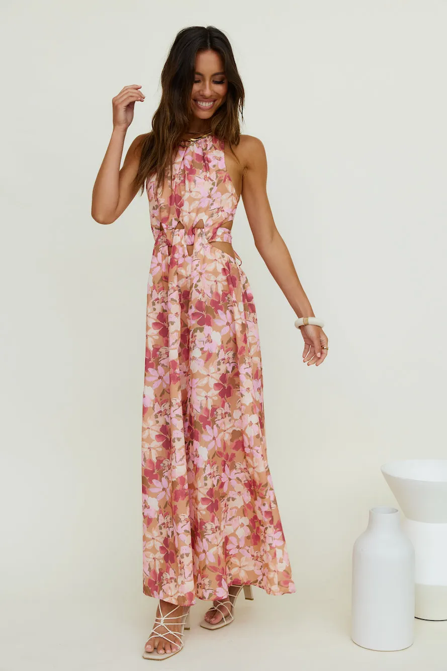 By The Breakwater Maxi Dress Brown sold by Fortunate One product image thumbnail 3