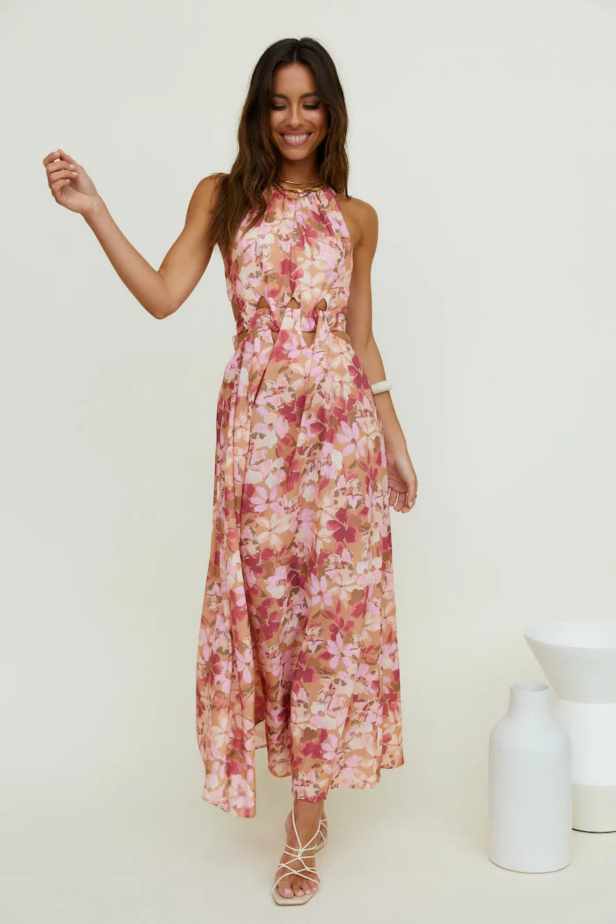 By The Breakwater Maxi Dress Brown sold by Fortunate One product image thumbnail 5