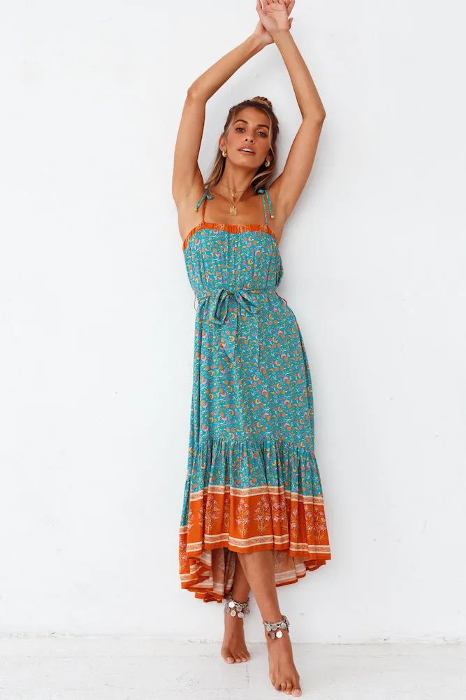 Beauty And Love Midi Dress sold by Fortunate One product image thumbnail 4