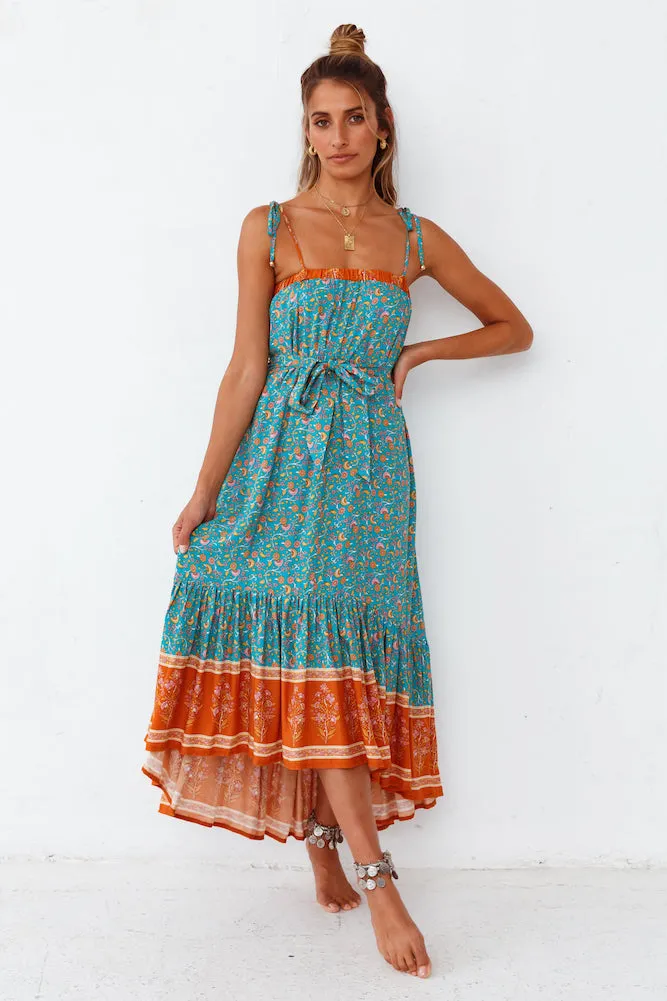Beauty And Love Midi Dress sold by Fortunate One product image thumbnail 5