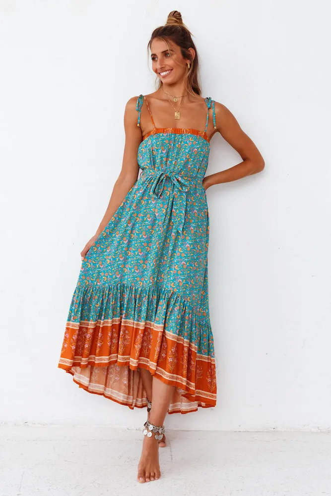 Beauty And Love Midi Dress sold by Fortunate One product image thumbnail 2