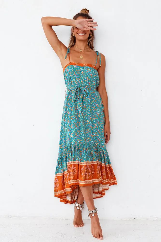 Beauty And Love Midi Dress sold by Fortunate One product image thumbnail 3