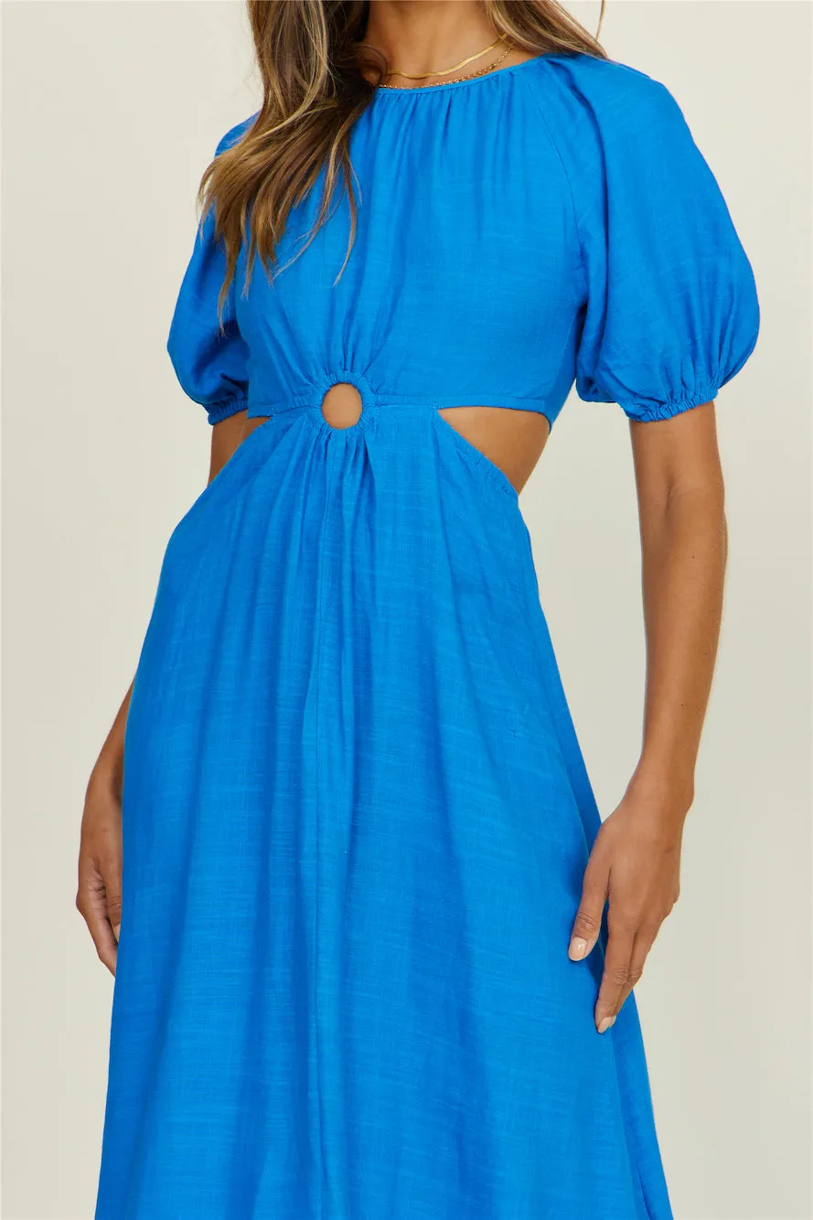 Warmth From Within Maxi Dress Blue sold by Fortunate One product image thumbnail 3
