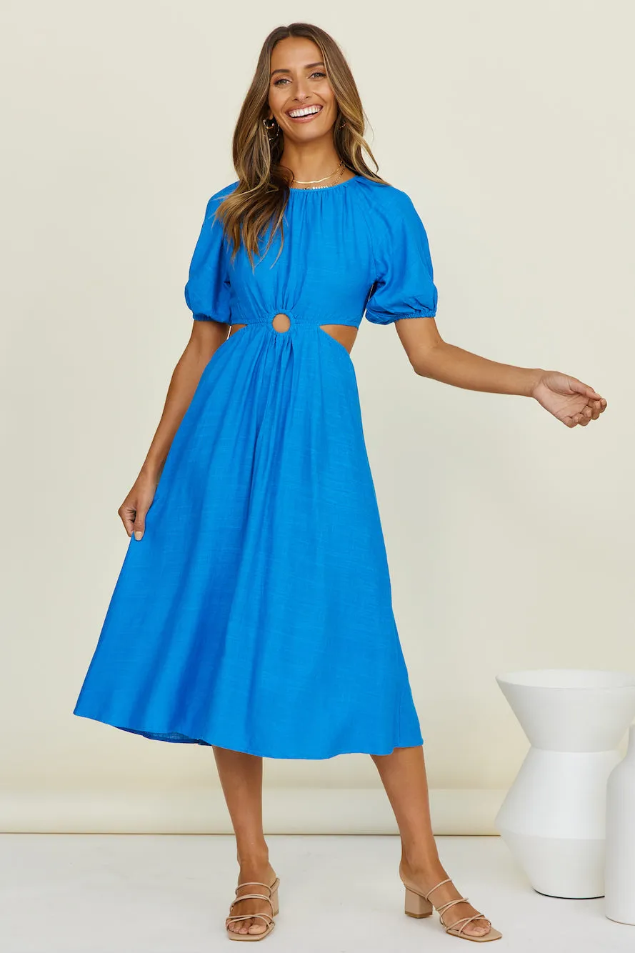 Warmth From Within Maxi Dress Blue sold by Fortunate One
