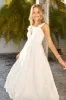 Blossoming Love Maxi Dress White sold by Fortunate One