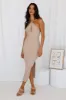Winners Maxi Dress Brown sold by Fortunate One