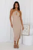 Winners Maxi Dress Brown sold by Fortunate One