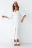 Blissful Moments Maxi Dress White sold by Fortunate One