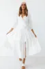 Blissful Moments Maxi Dress White sold by Fortunate One