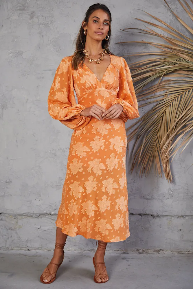 Endless Possibilities Maxi Dress Orange sold by Fortunate One product image thumbnail 5