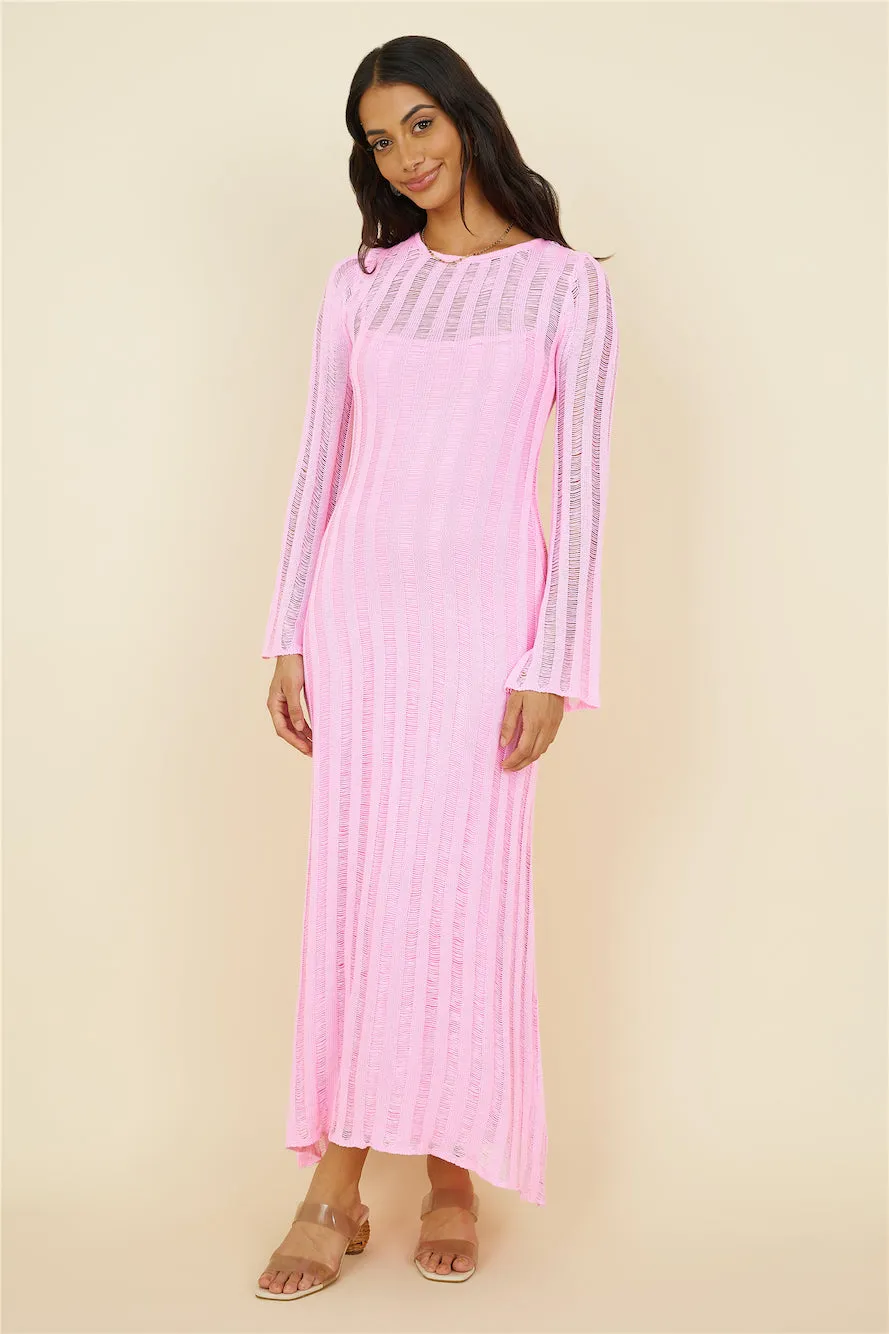 Exploration Maxi Dress Pink sold by Fortunate One product image thumbnail 2