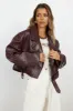 LIONESS Staten Island Jacket Mulberry sold by Fortunate One