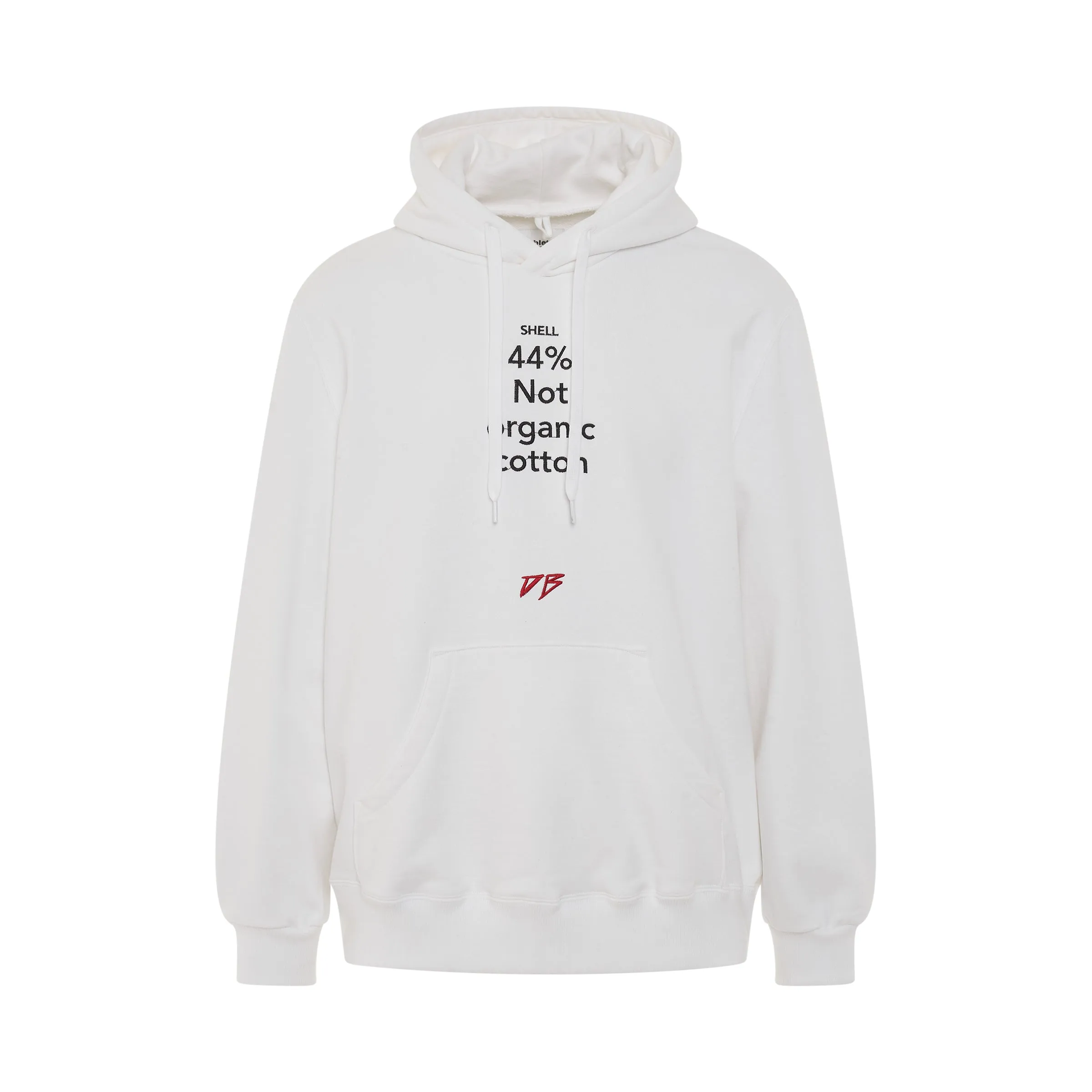 Knit Hoodie in White sold by MARAIS