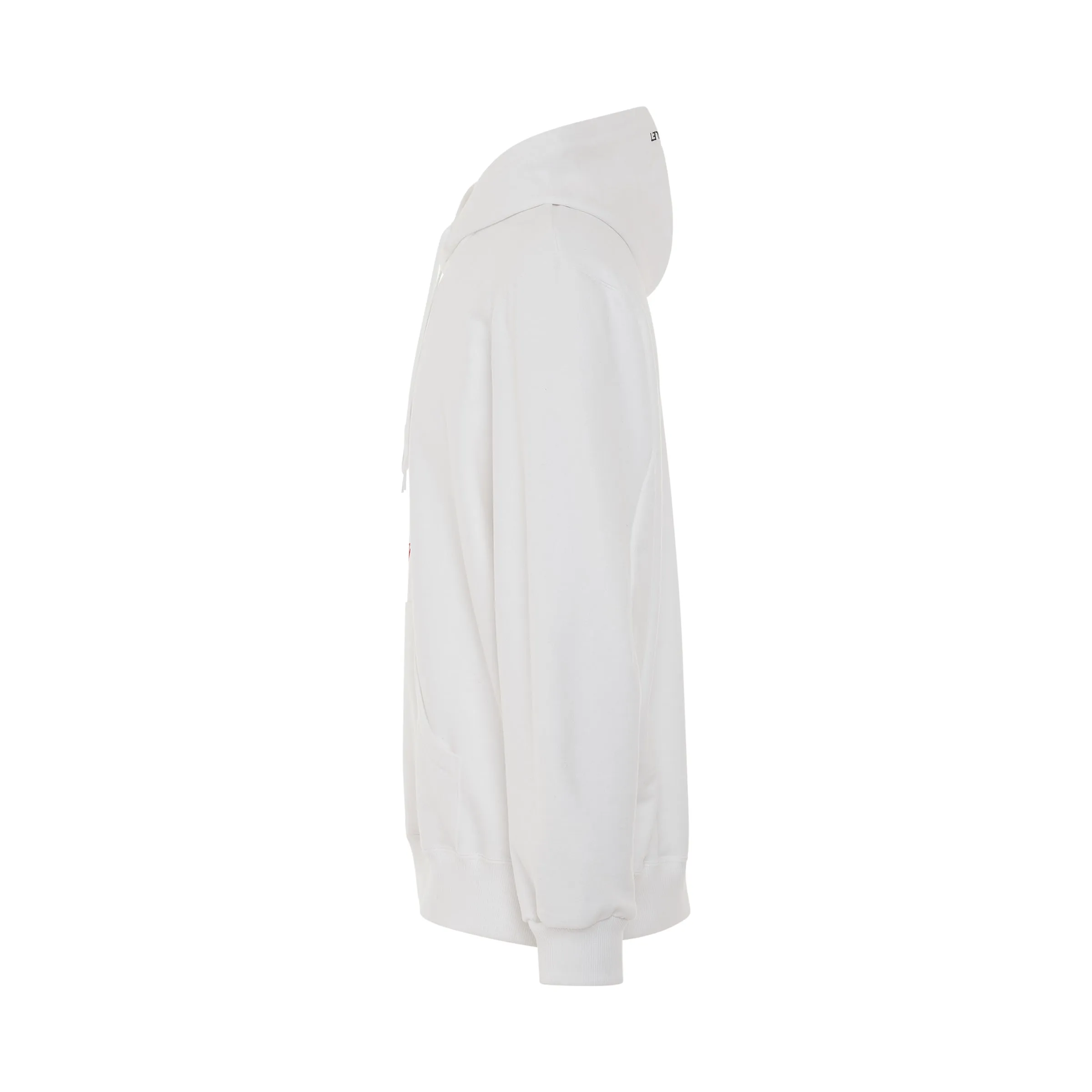 Knit Hoodie in White sold by MARAIS product image thumbnail 3