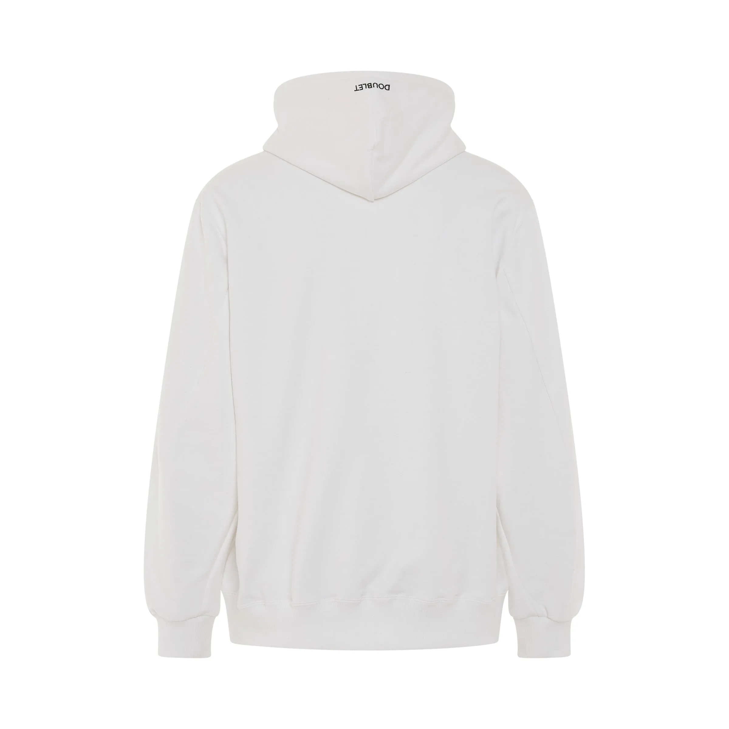 Knit Hoodie in White sold by MARAIS product image thumbnail 4