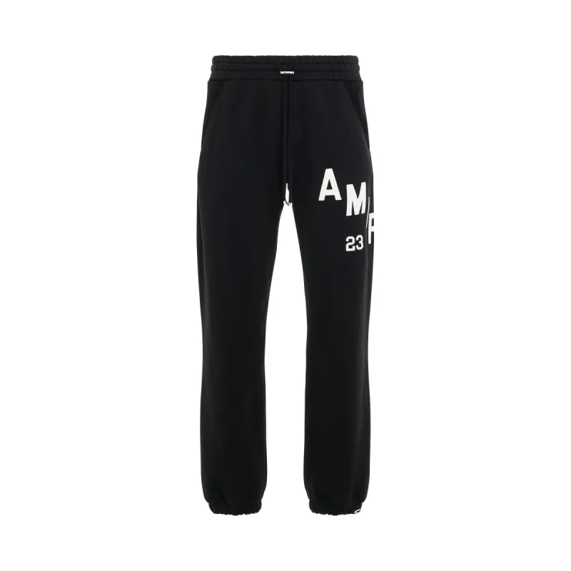 Amiri Hockey Sweatpant in Black sold by MARAIS