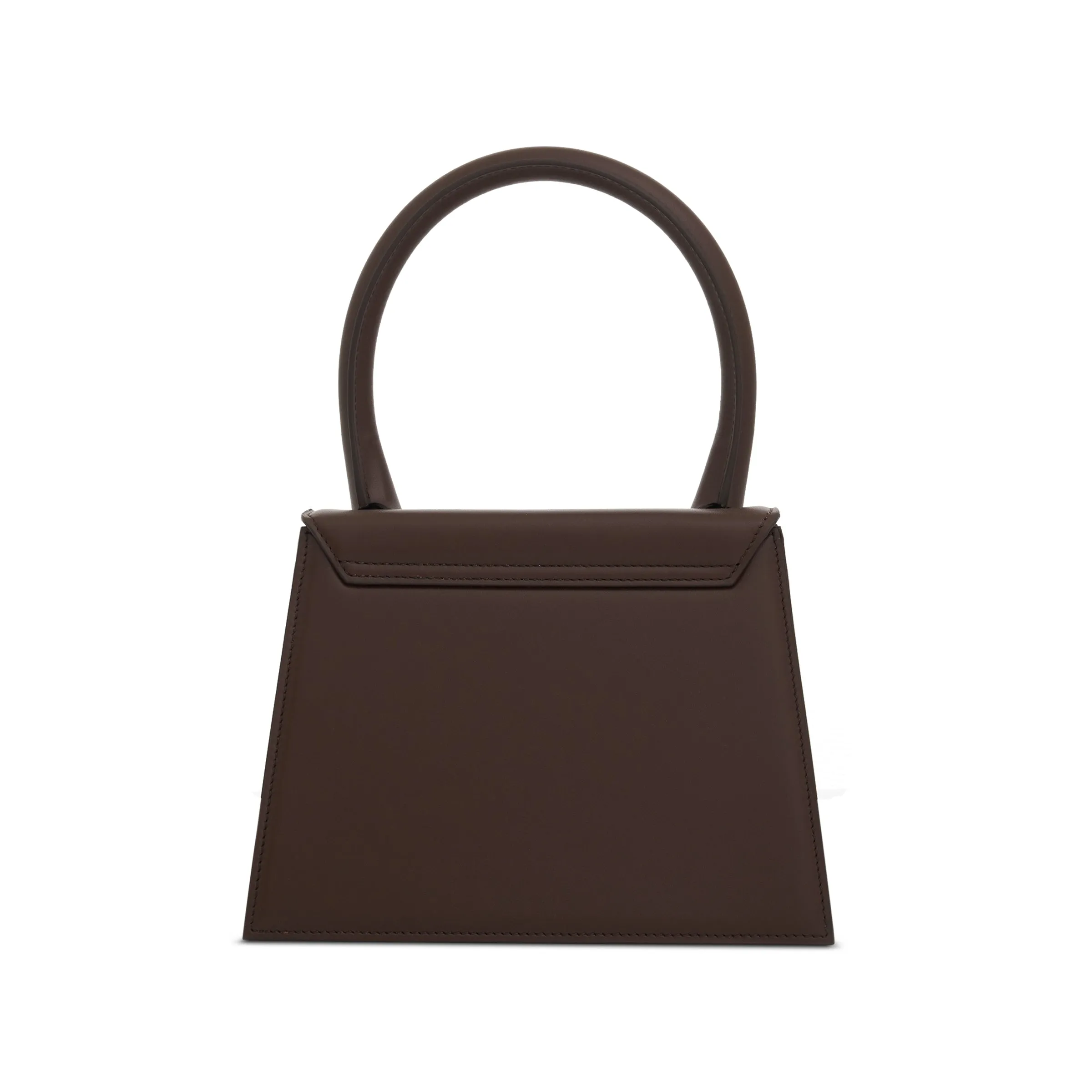 Le Grand Chiquito Leather Bag in Midnight Brown sold by MARAIS product image thumbnail 3