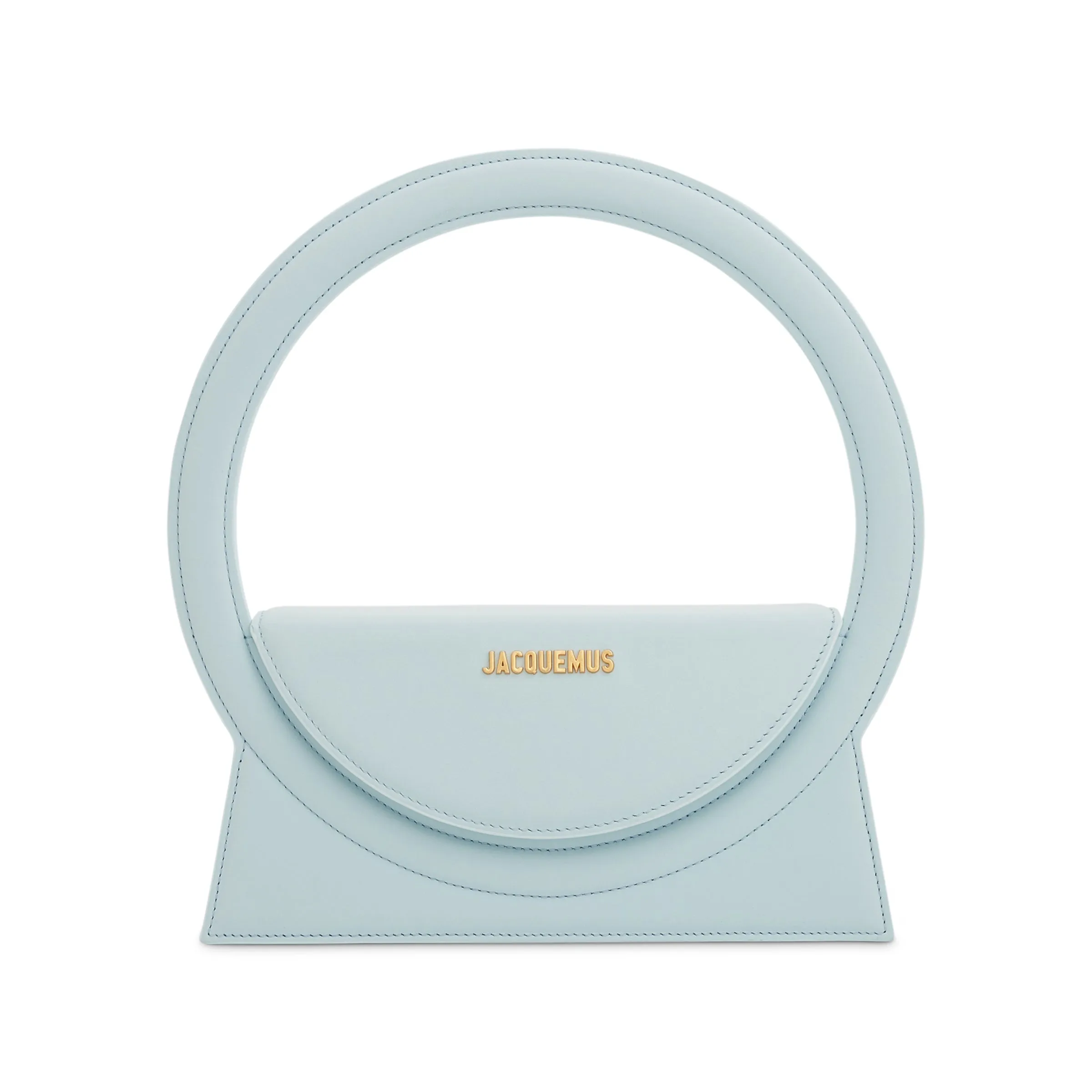 Le Sac Rond Circle Purse in Pale Blue sold by MARAIS