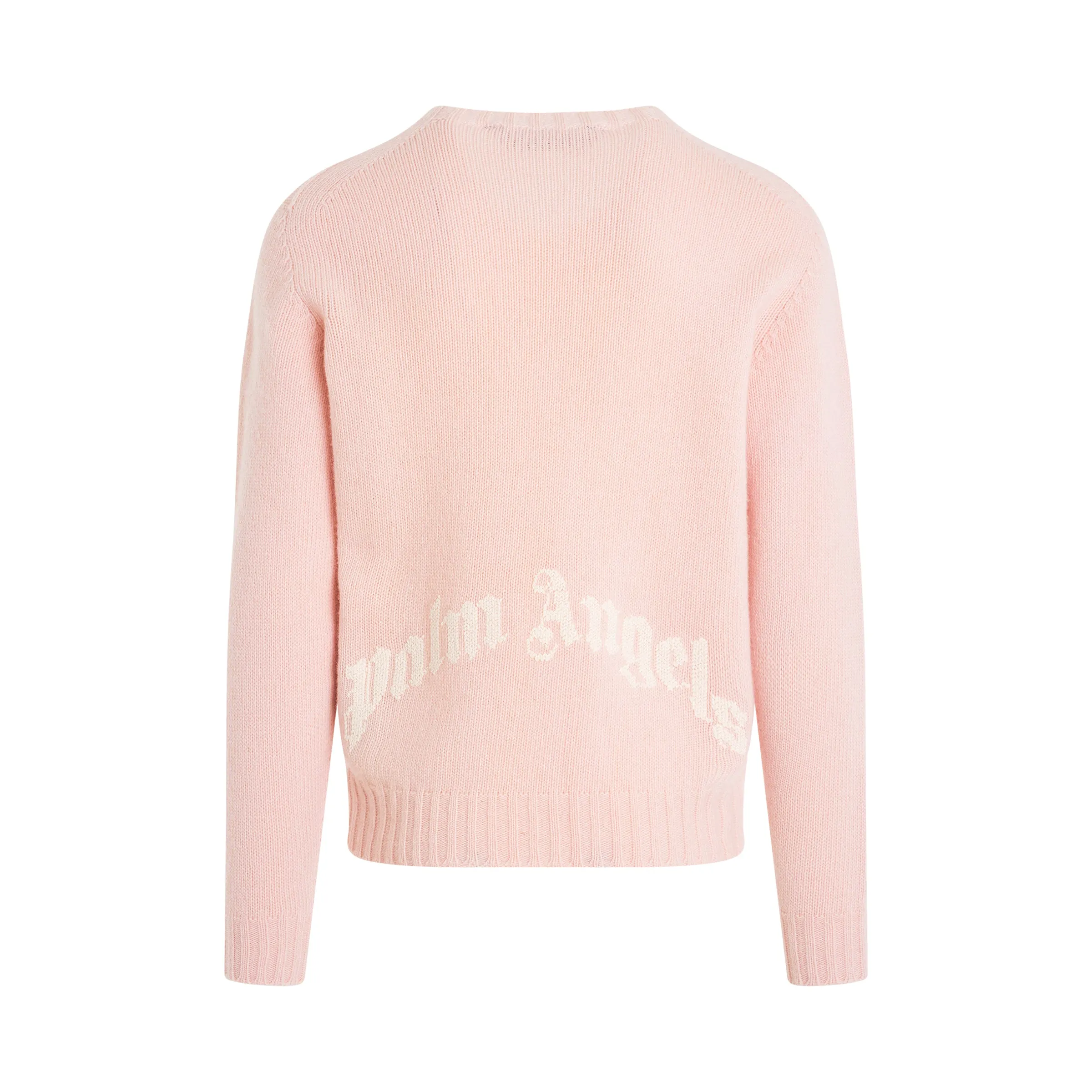 Curved Logo Sweatshirt in Pink/White sold by MARAIS product image thumbnail 4