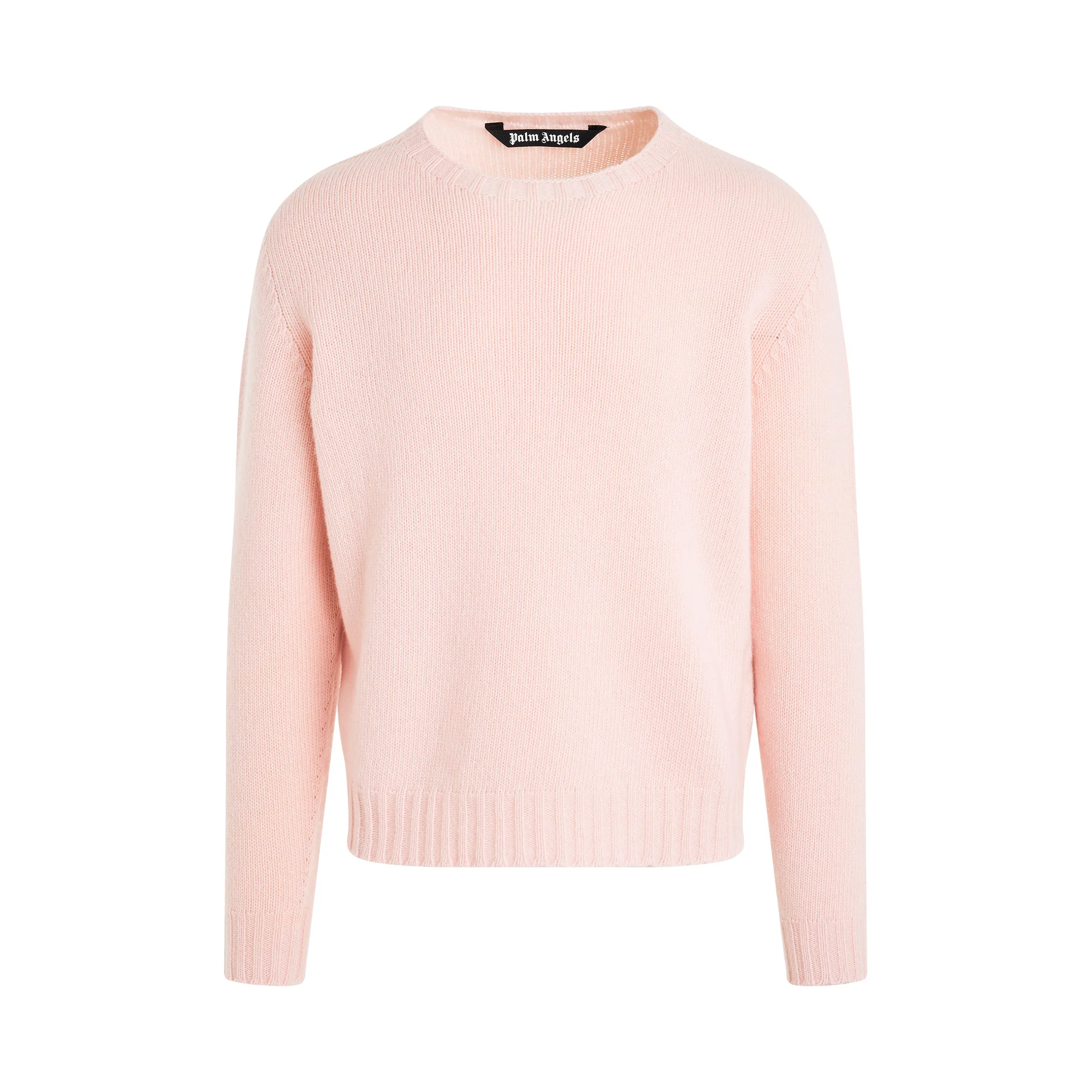 Curved Logo Sweatshirt in Pink/White sold by MARAIS