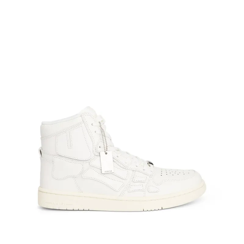 Skeleton High Sneaker in White sold by MARAIS