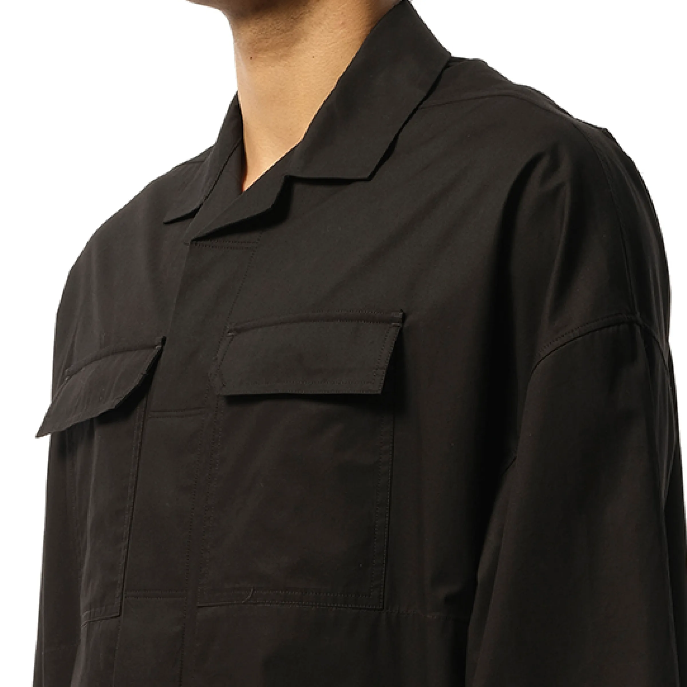 Magnum Tommy Short Sleeve Shirt in Black sold by MARAIS product image thumbnail 3