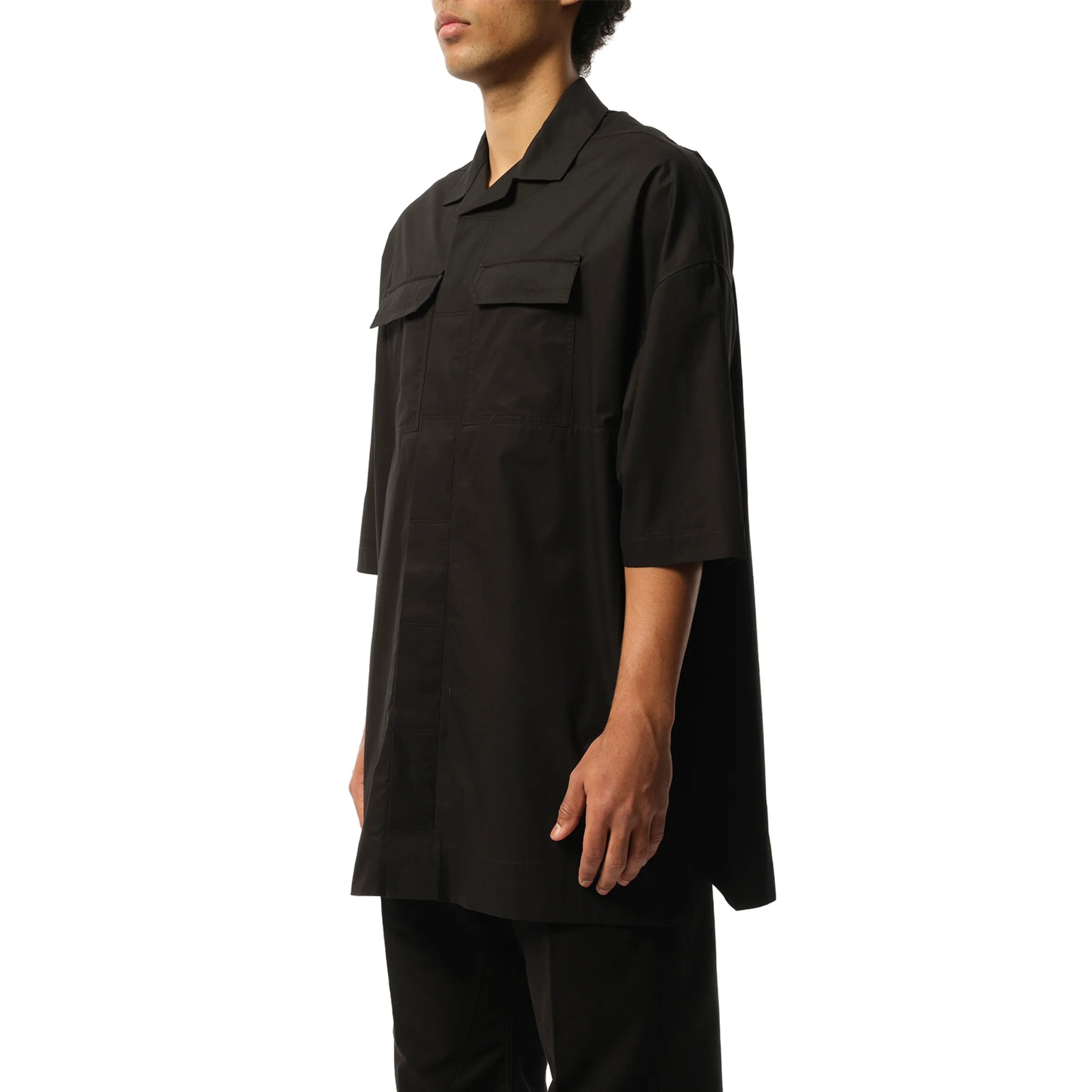Magnum Tommy Short Sleeve Shirt in Black sold by MARAIS product image thumbnail 5
