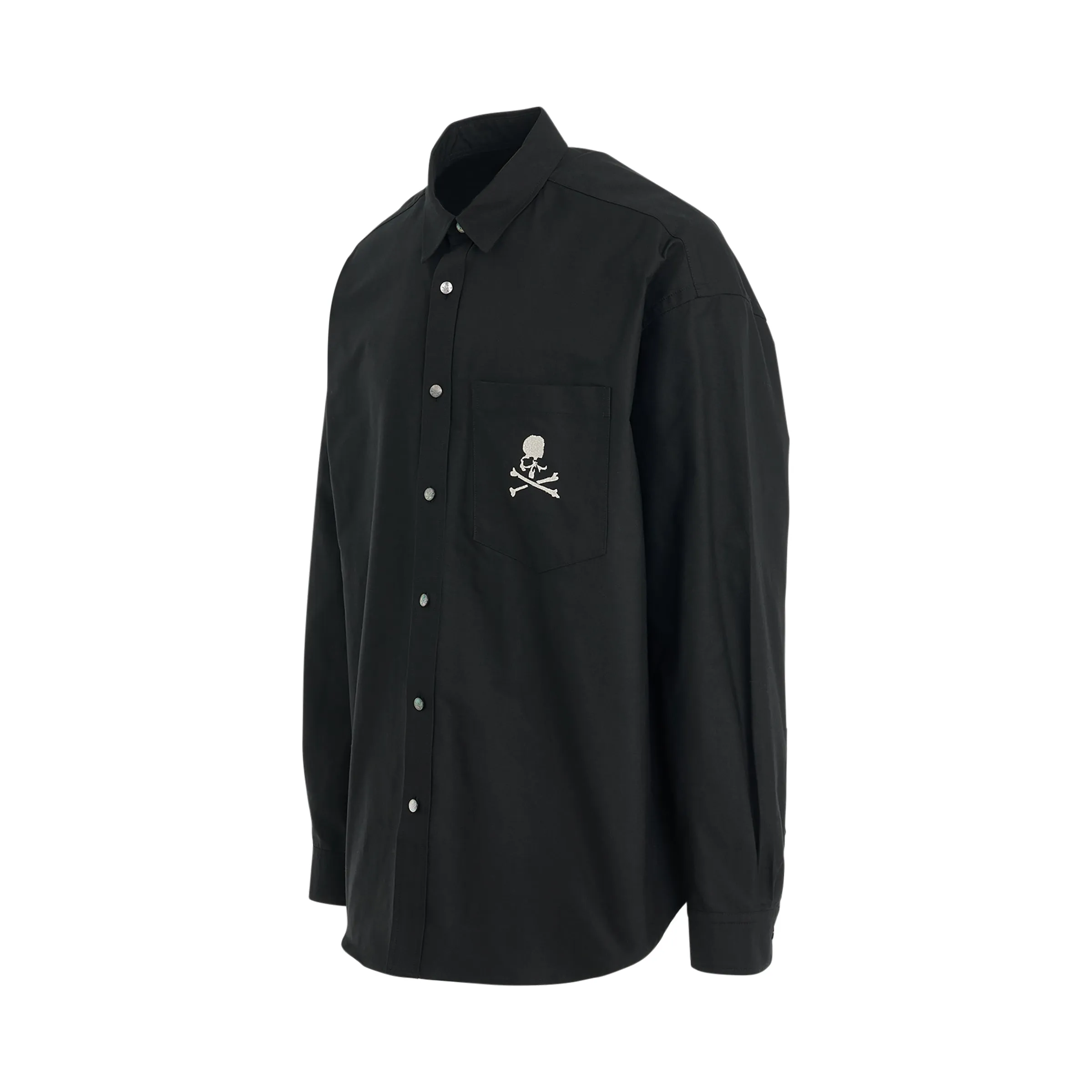 Long Sleeve Casual Shirt in Black sold by MARAIS product image thumbnail 2