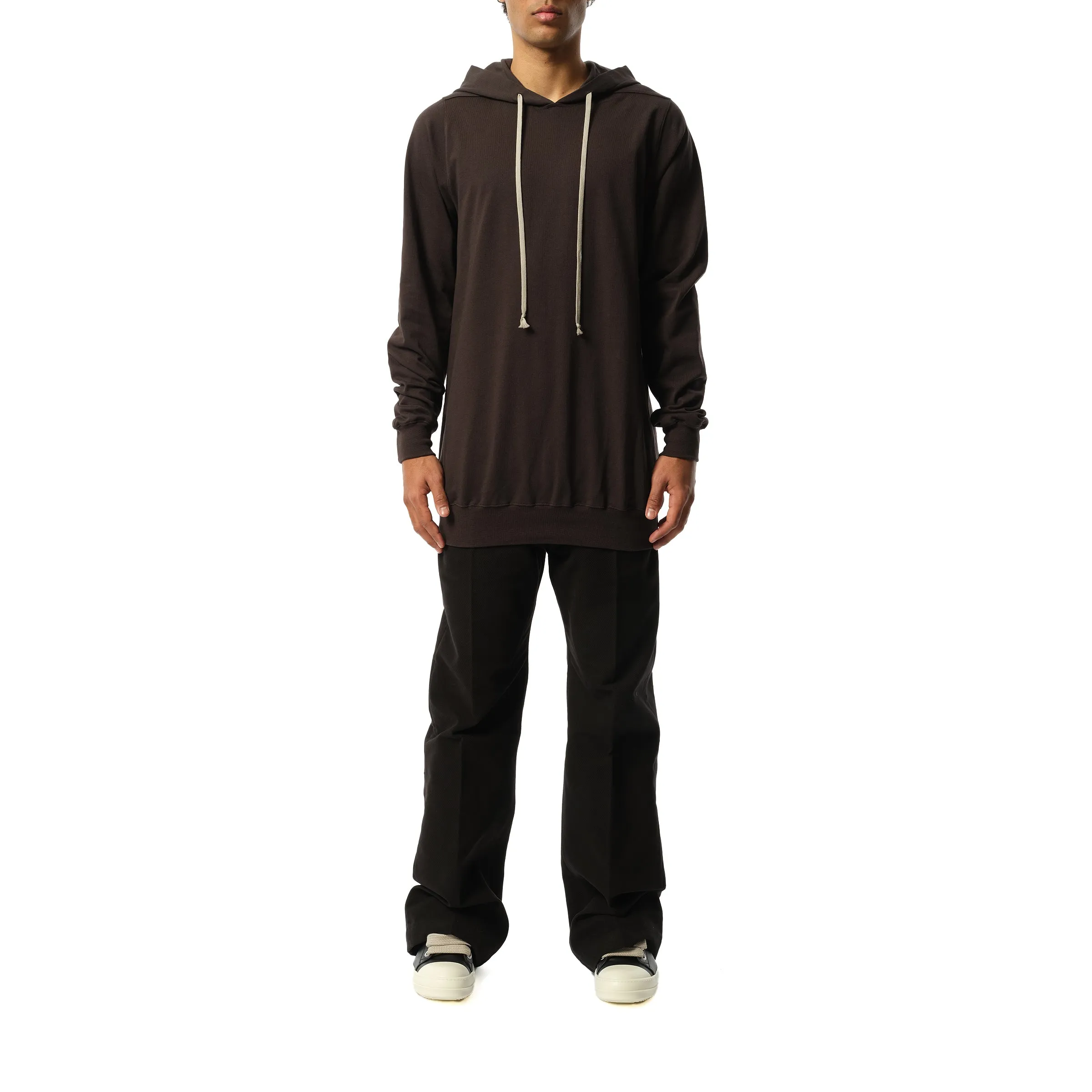 Drawstring Hoodie in Dark Dust sold by MARAIS product image thumbnail 4