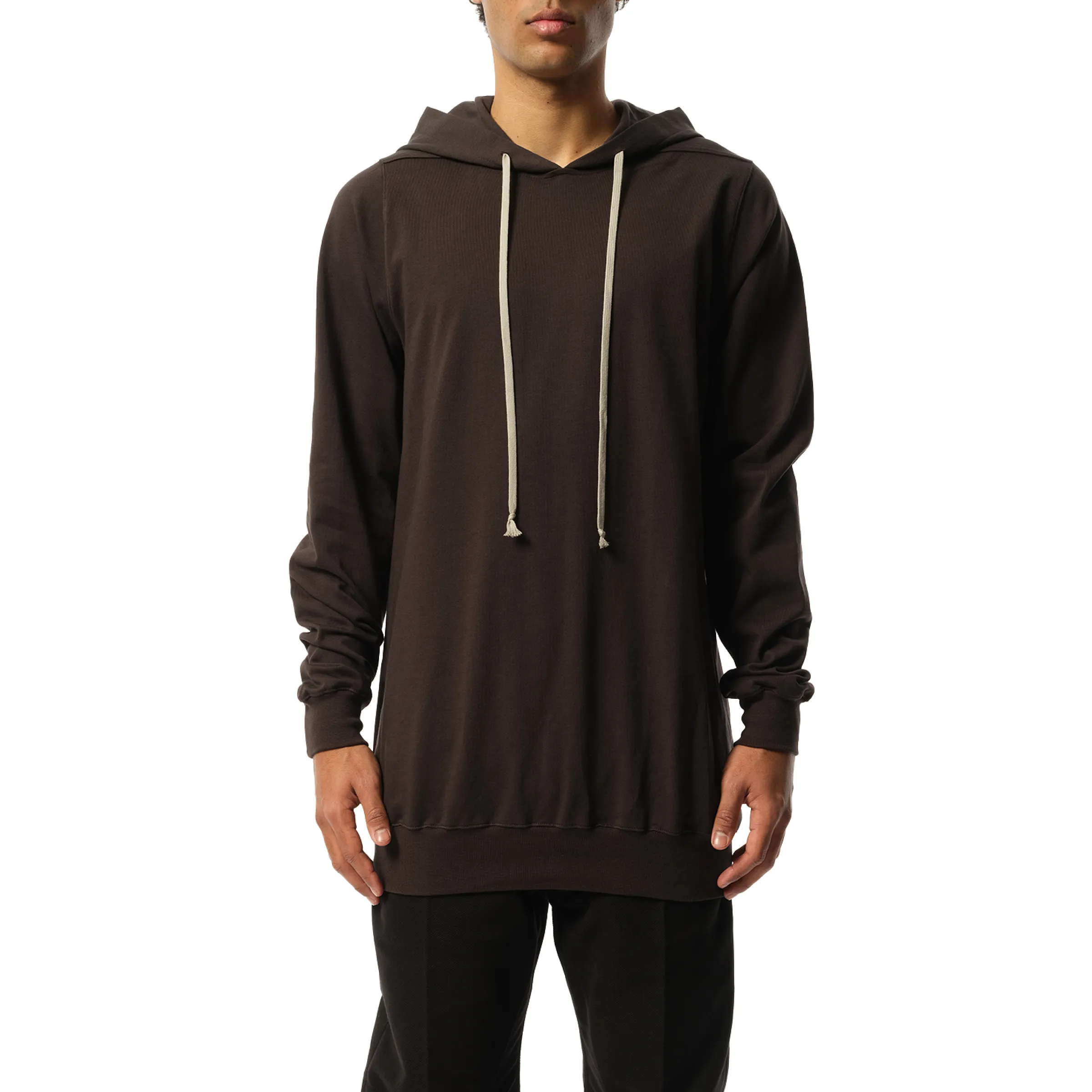 Drawstring Hoodie in Dark Dust sold by MARAIS