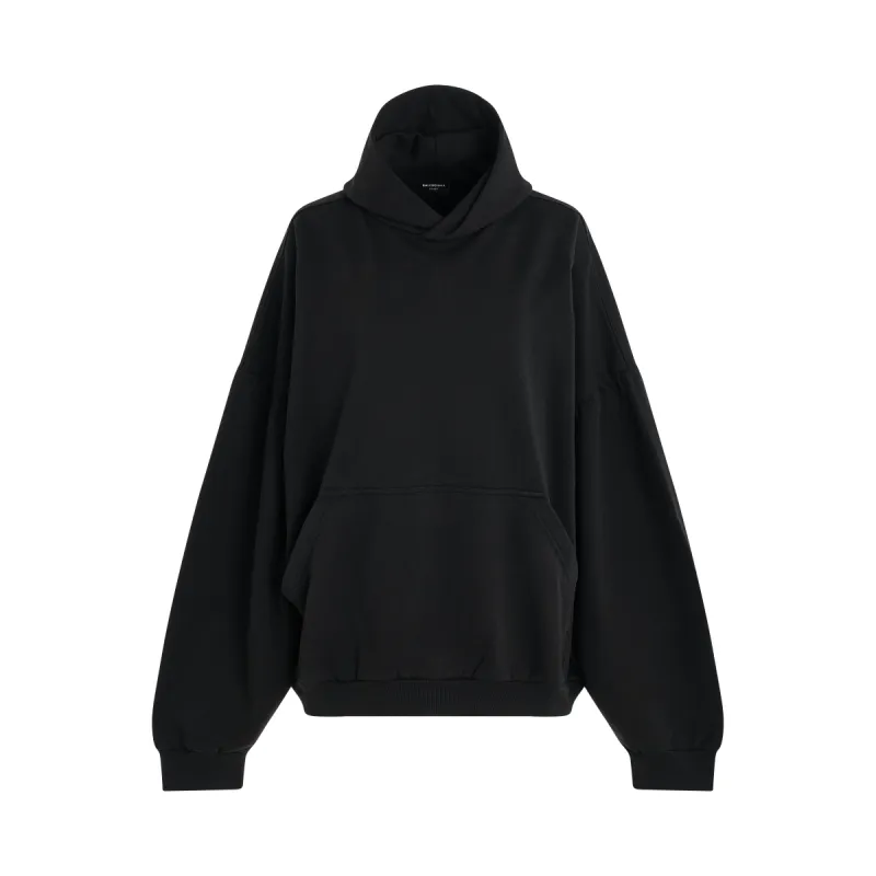 Tropical Paris Round Hoodie in Black sold by MARAIS